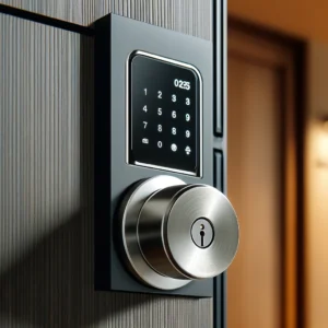 Elektronsiche sloten. Toetsenbord en fingerprint.